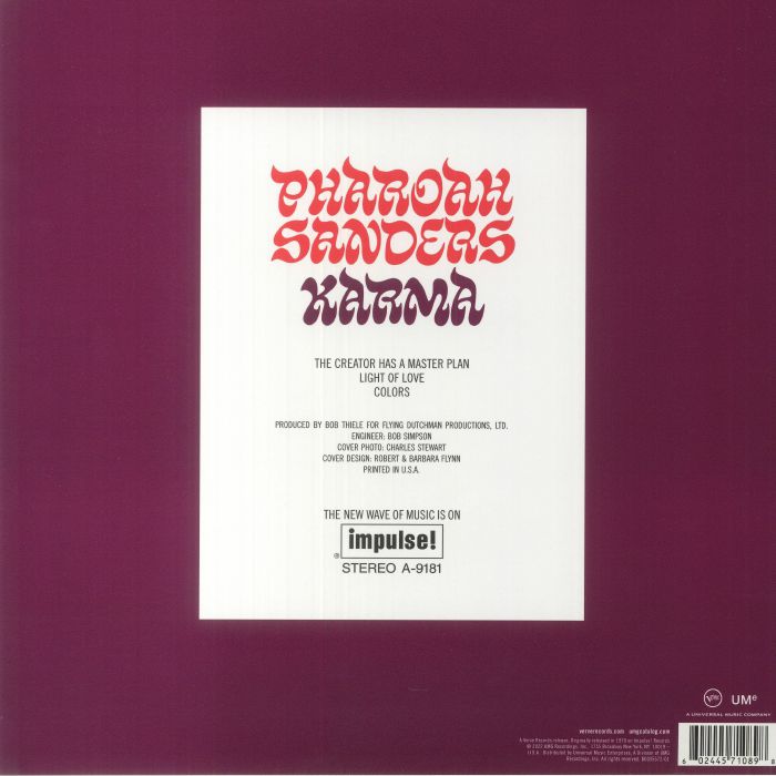 Karma (Acoustic Sounds Series) - Pharoah Sanders