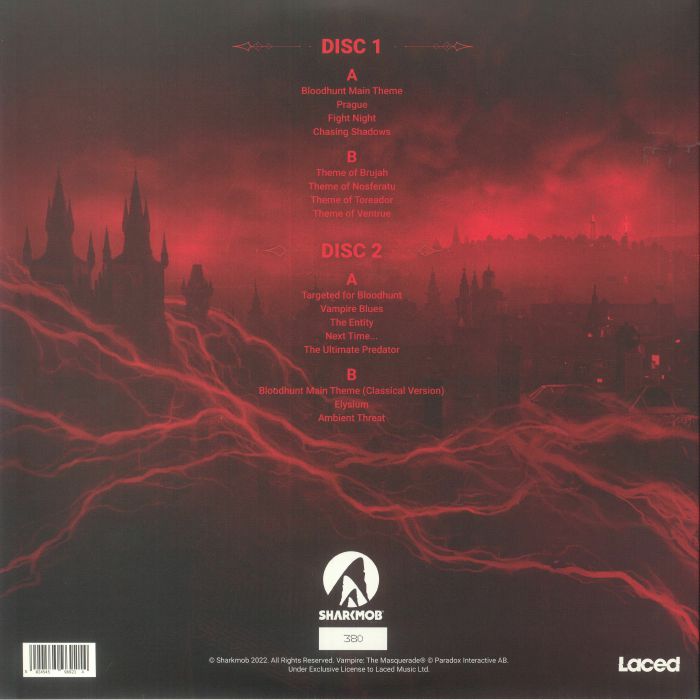 Vampire the Masquerade: Bloodhunt (Soundtrack) (Red Splattered Vinyl) - Atanas Valkov