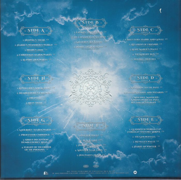 The Complete Harry Potter Film Music Collection (Soundtrack) (4xLP Box Set) - The City of Prague Philharmonic Orchestra
