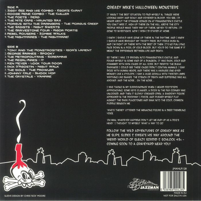 Greasy Mike's Halloween Monsters: 18 Slices of Rott N' Roll Records from Weirdsville USA - Various