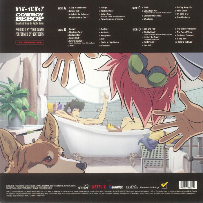 Cowboy Bebop (Soundtrack) (Red Marbled Vinyl) - Yoko Kanno
