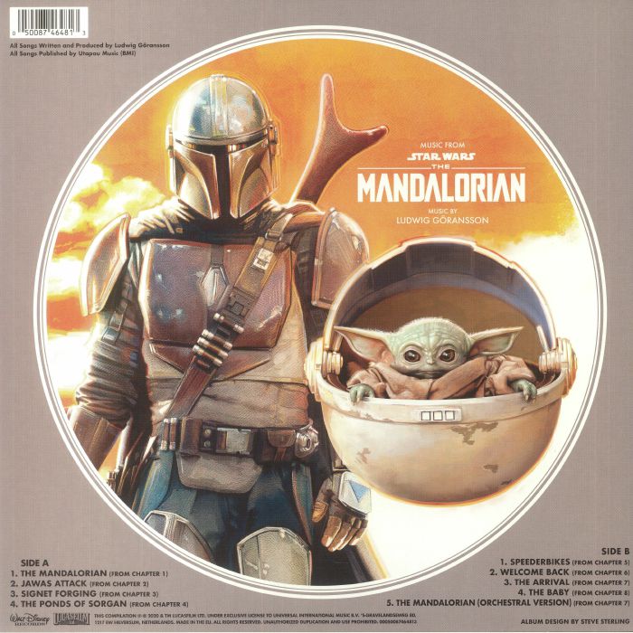 Music from the Mandalorian: Season 1 (Soundtrack) (Picture Disc) - Ludwig Goransson