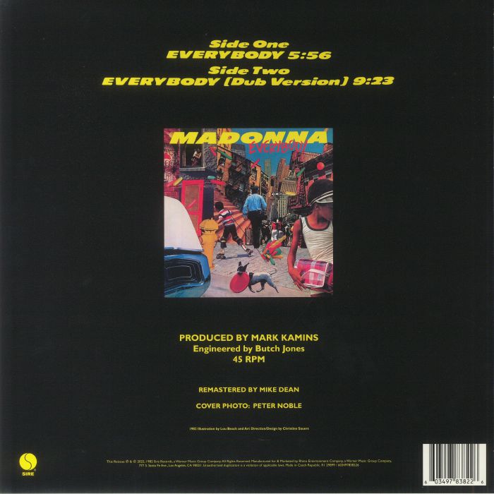 Everybody (40th Anniversary Edition) (Record Store Day Rsd Black Friday 2022) - Madonna