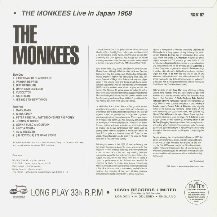 Live in Japan 1968 - The Monkees