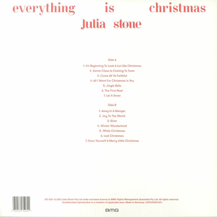 Everything Is Christmas (Reissue) (White Vinyl) - Julia Stone