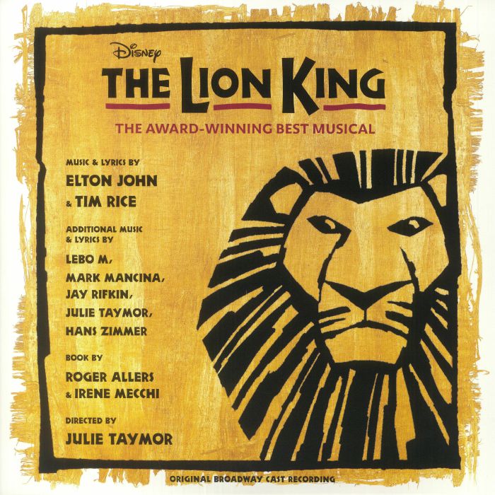 The Lion King: Original Broadway Cast Recording (Soundtrack) (Reissue) (Gatefold Splattered Vinyl) - Elton John / Tim Rice