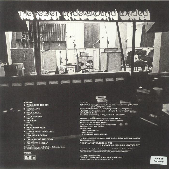 Loaded (Reissue) (Limited Clear Vinyl) - The Velvet Underground