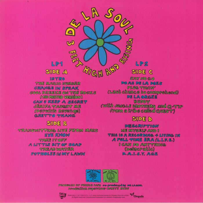 3 Feet High & Rising (Reissue) - De La Soul