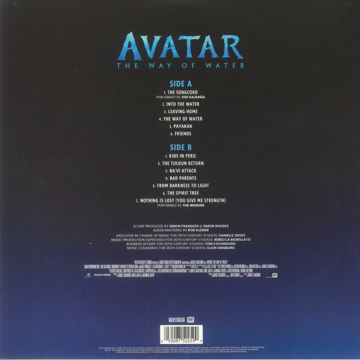 Avatar: the Way of Water (Soundtrack) - Various