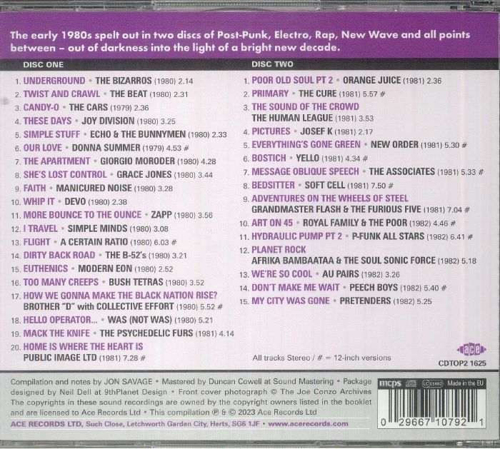 Jon Savage's 1980-1982: the Art of Things to Come - Jon Savage / Various (CD)
