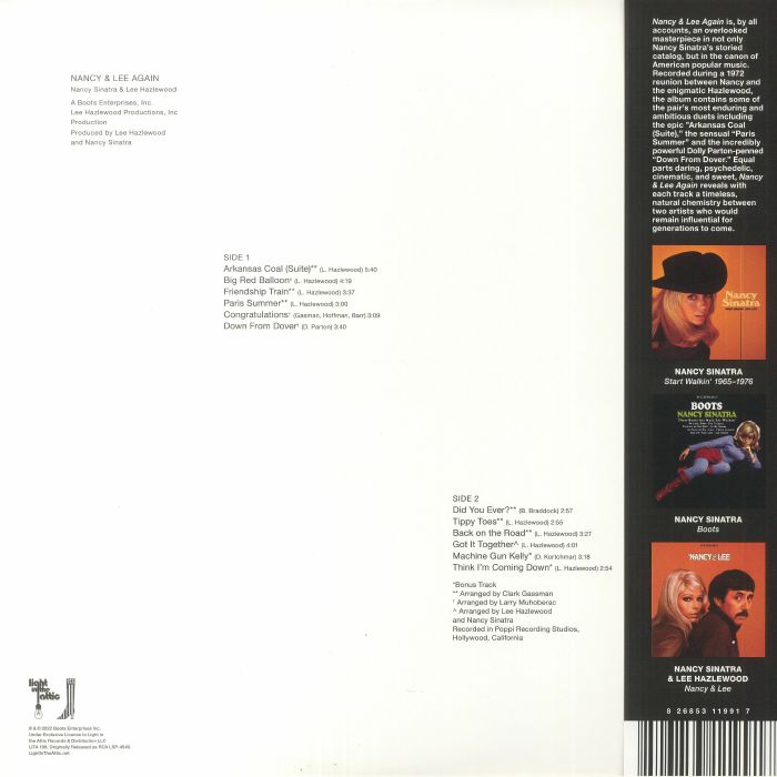 Nancy & Lee Again (Remastered) - Nancy Sinatra / Lee Hazlewood