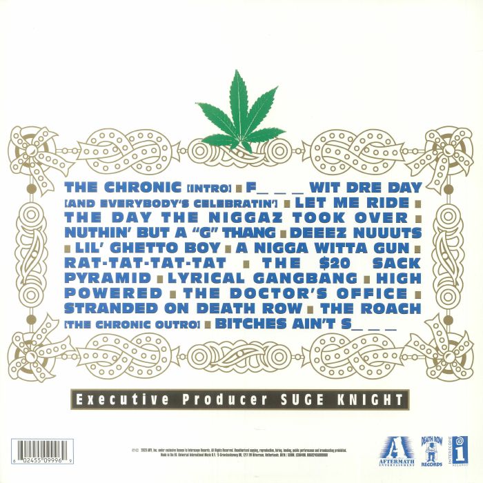 The Chronic (30th Anniversary Edition) - Dr Dre
