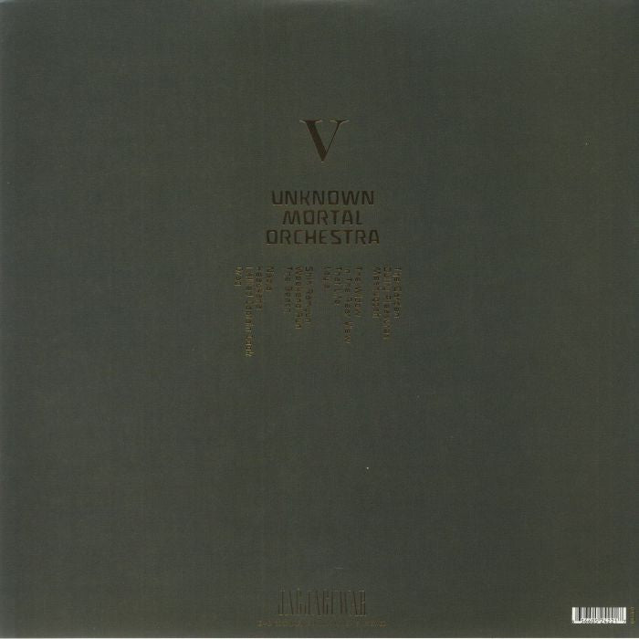 V (Limited Gold Vinyl) - Unknown Mortal Orchestra
