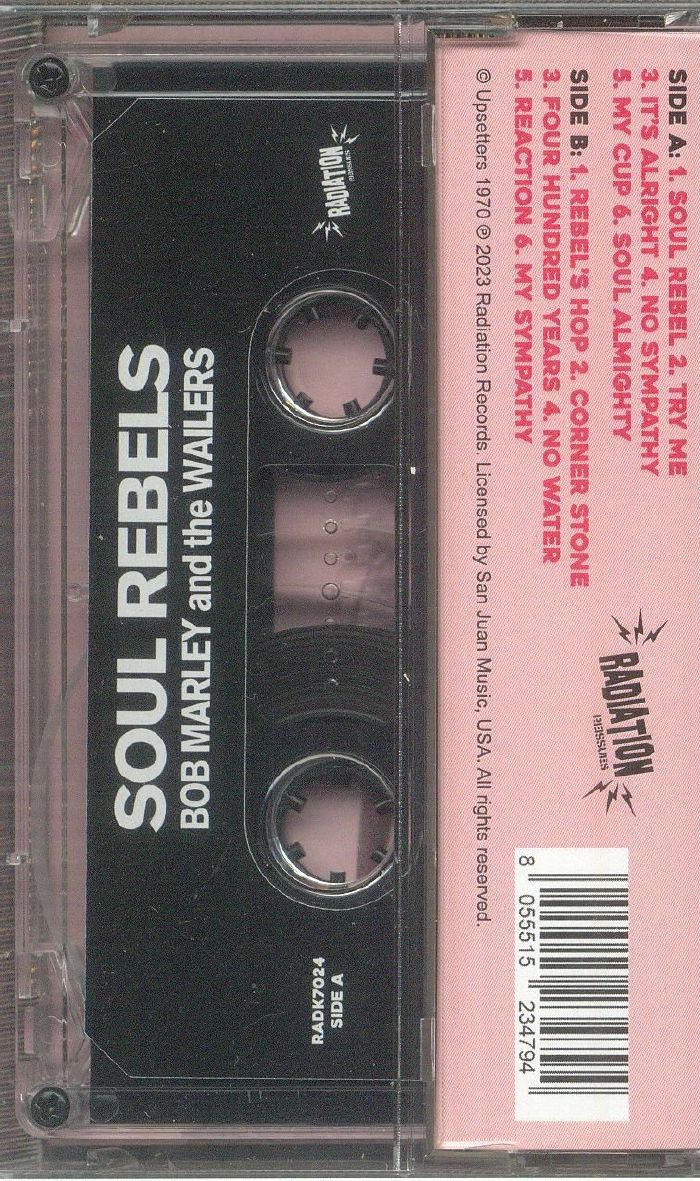 Soul Rebels - Bob Marley & the Wailers (Kaset)