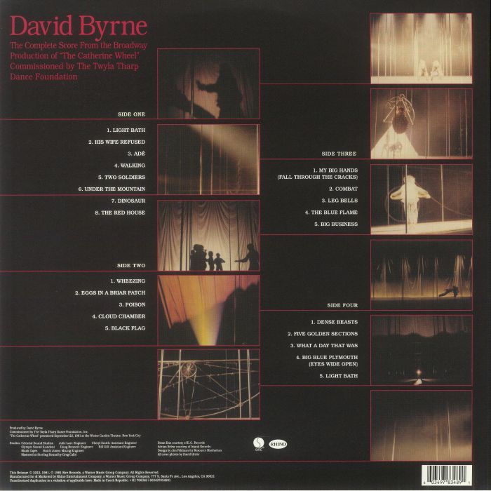 The Catherine Wheel (Soundtrack) (Record Store Day Rsd 2023) - David Byrne