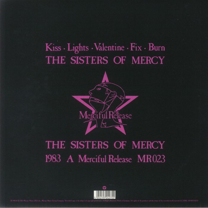 The Reptile House EP (40th Anniversary Edition) (Record Store Day Rsd 2023) - The Sisters of Mercy