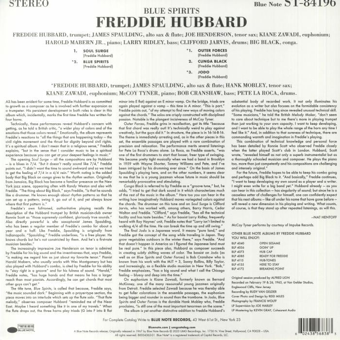 Blue Spirits (Tone Poet Series) - Freddie Hubbard