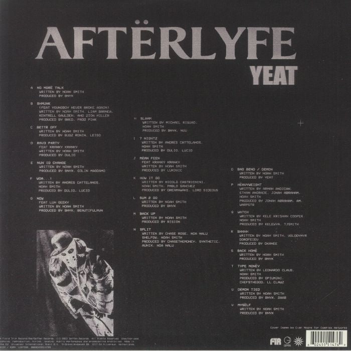 Afterlyfe (Black Ice Vinyl) - Yeat