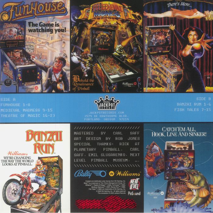 Jackpot Plays Pinball Vol 2 - Various