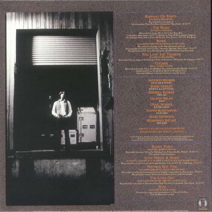 Running on Empty - Jackson Browne
