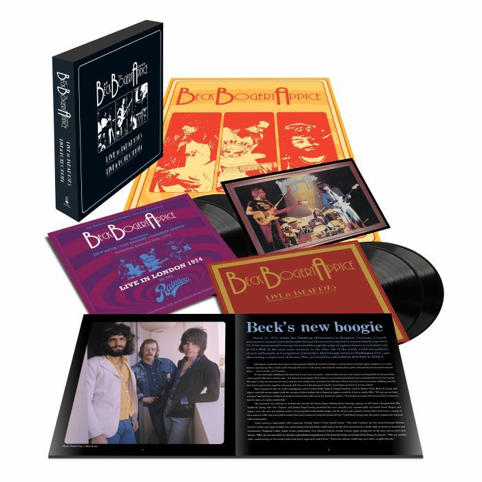 Live in Japan 1973 & Live in London 1974 (Deluxe Edition) (Box Set) (4xLP) - Jeff Beck / Tim Bogert / Carmine Appice