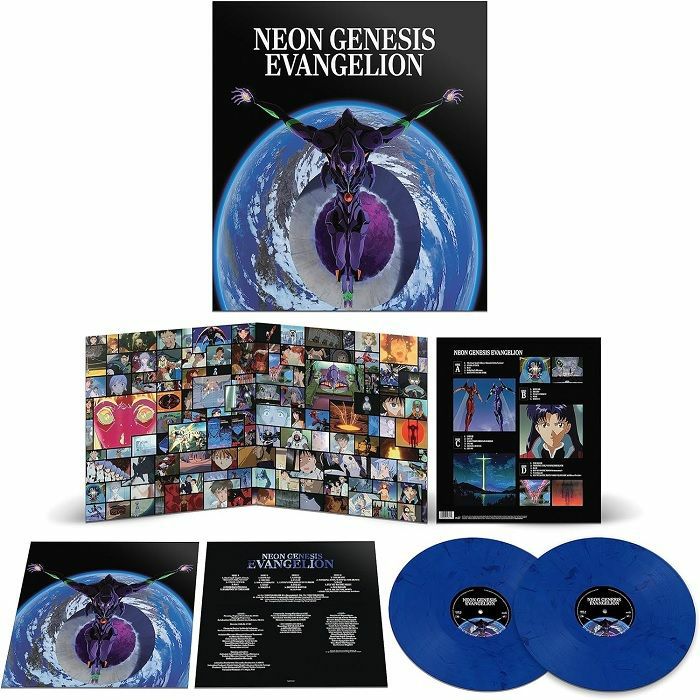 Neon Genesis Evangelion (Soundtrack) (Reissue) (Blue Marbled Vinyl) - Shiro Sagisu