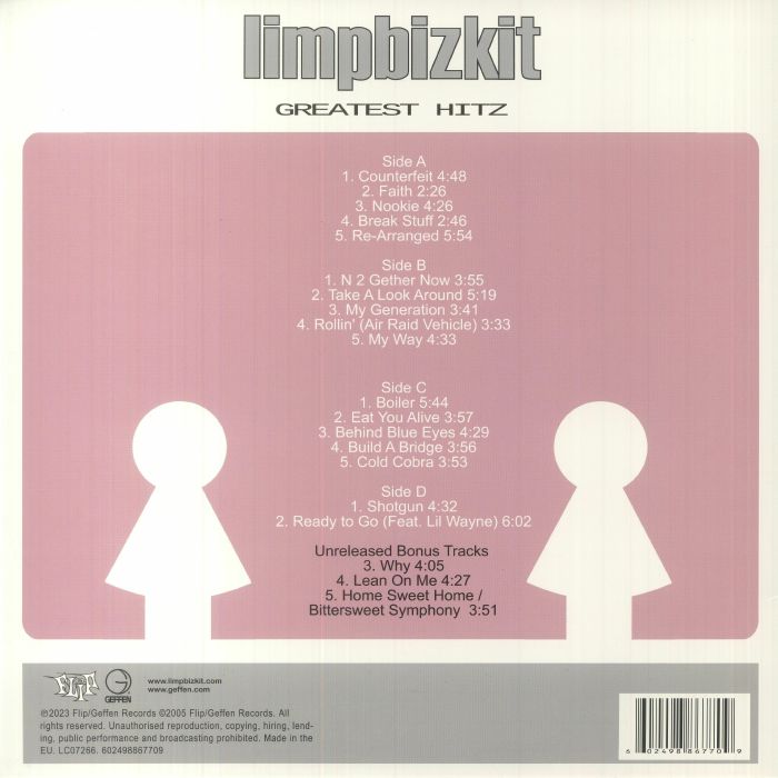 Greatest Hitz - Limp Bizkit