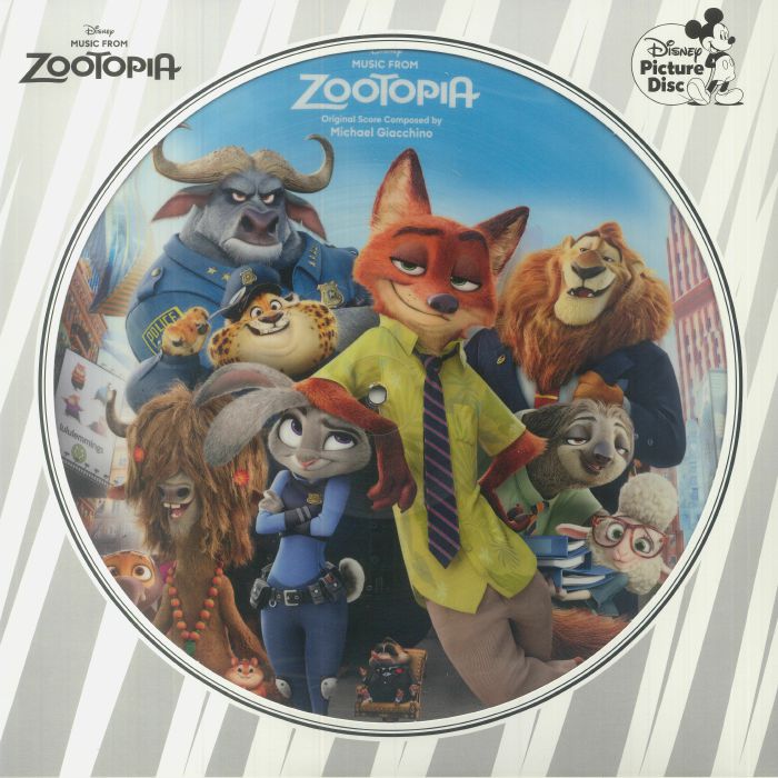 Music from Zootopia (Soundtrack) (Picture Disc) - Michael Giacchino