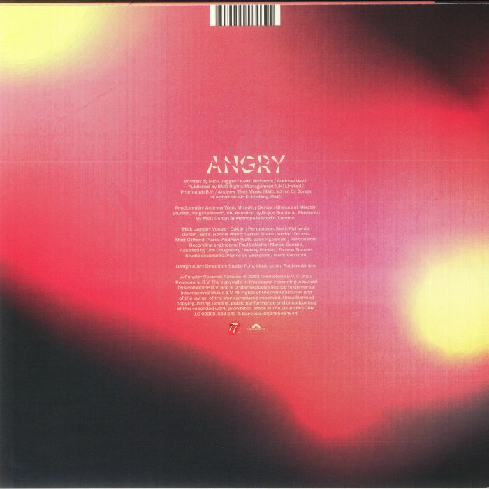 Angry - The Rolling Stones