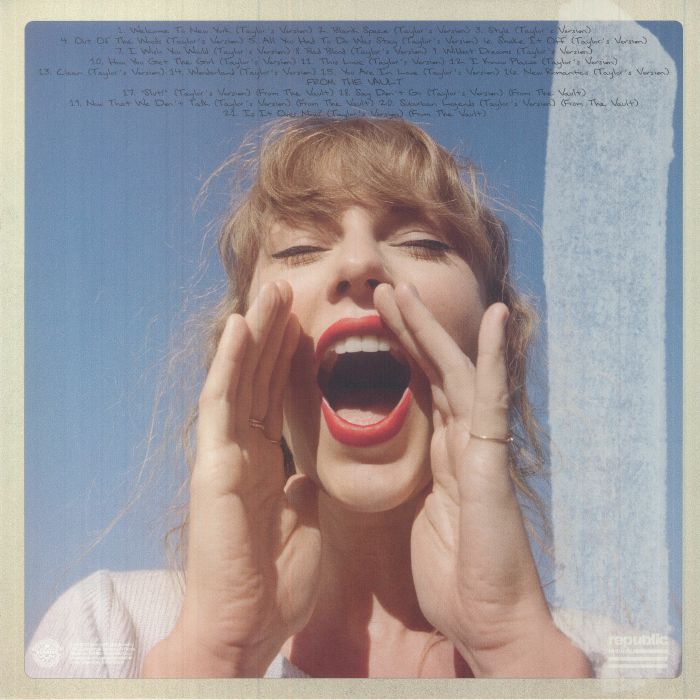 1989 (Taylor's Version) (Crystal Skies Blue Vinyl) - Taylor Swift