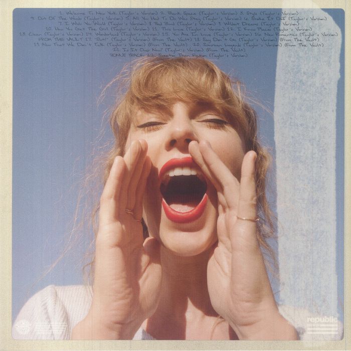 1989 (Taylor's Version) (Tangerine Vinyl) (Indie Exclusive) - Taylor Swift