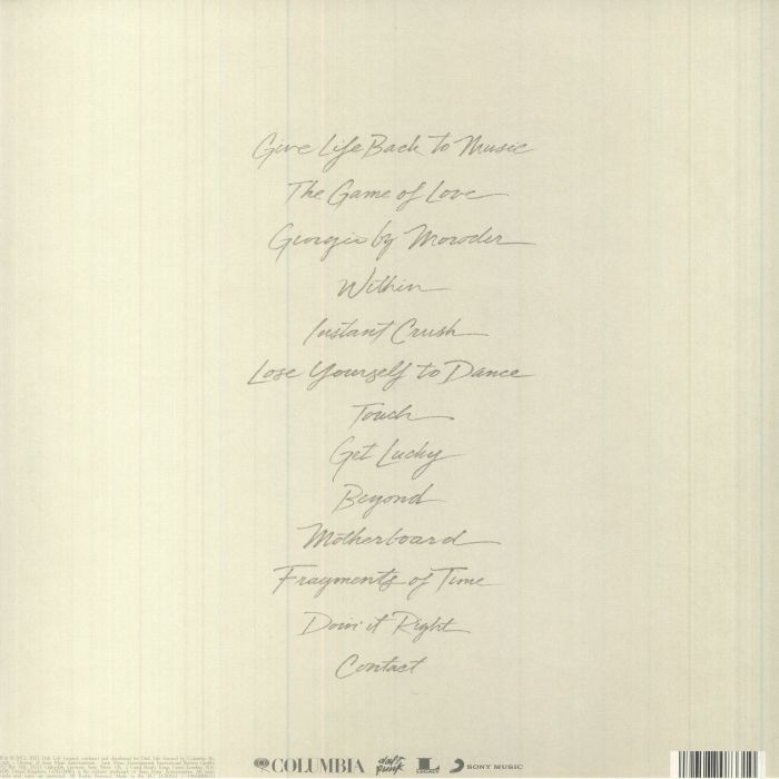 Random Access Memories (Drumless Edition) - Daft Punk