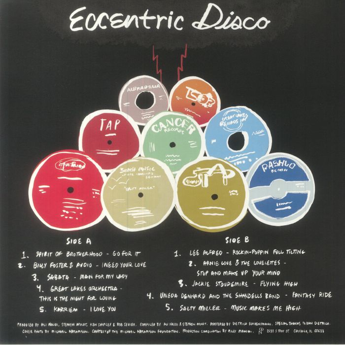 Eccentric Disco (Renkli Plak) - Various