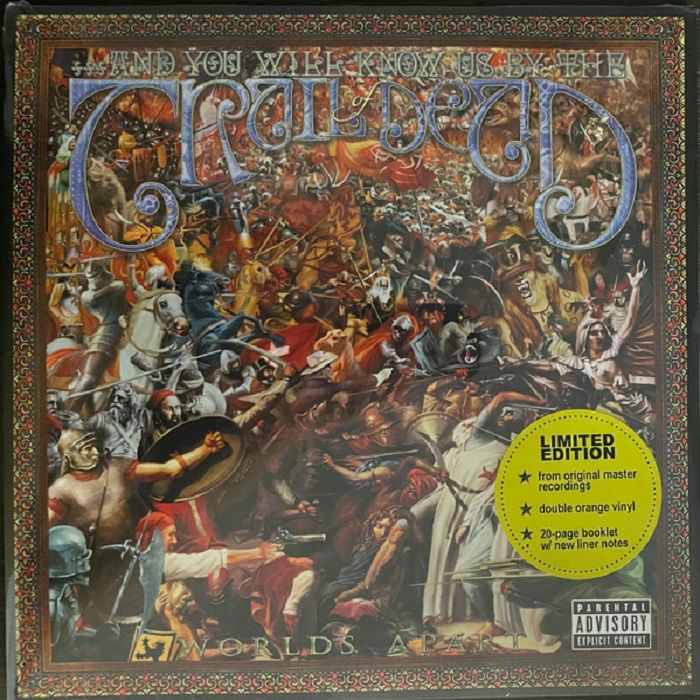 Worlds Apart (Reissue) (Limited Orange Vinyl) (Booklet Hediyeli) - And You Will Know US by the Trail of Dead