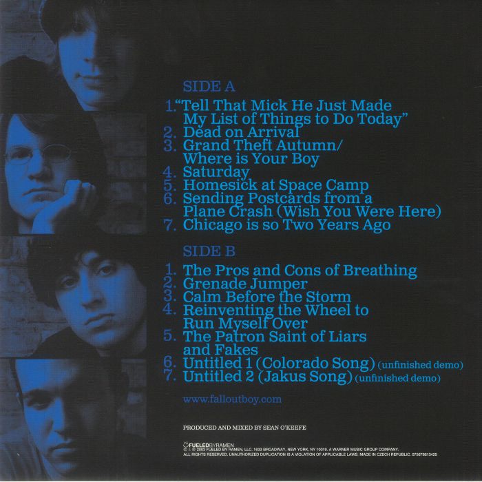 Take This to Your Grave (20th Anniversary Edition) - Fall Out Boy