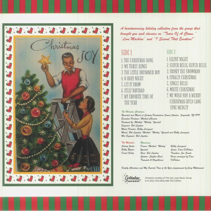 A Soulful Christmas (Translucent Red Vinyl) - The Miracles