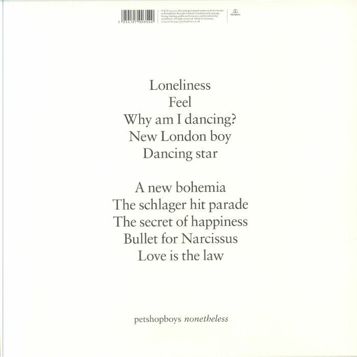 Nonetheless - Pet Shop Boys
