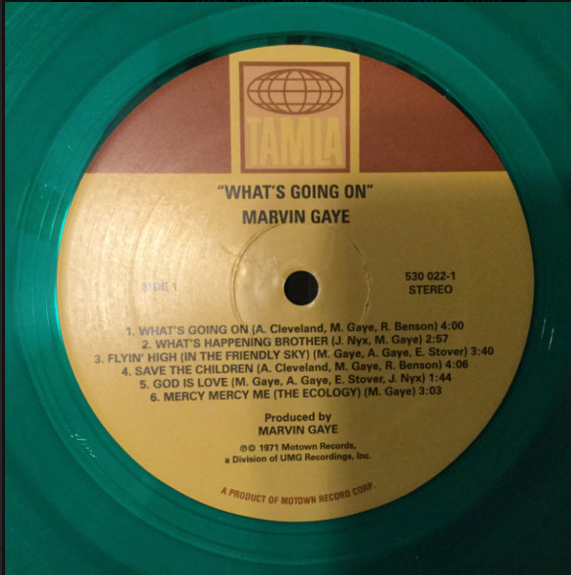Marvin Gaye - What's Going On (Limited Edition, Green Vinyl LP) USED