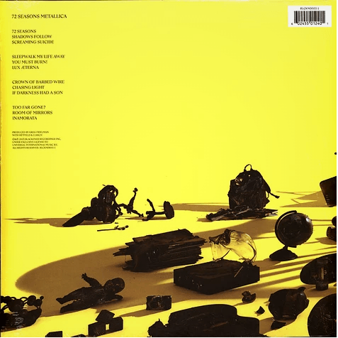 Metallica - 72 Seasons (Black) - Beatsommelier