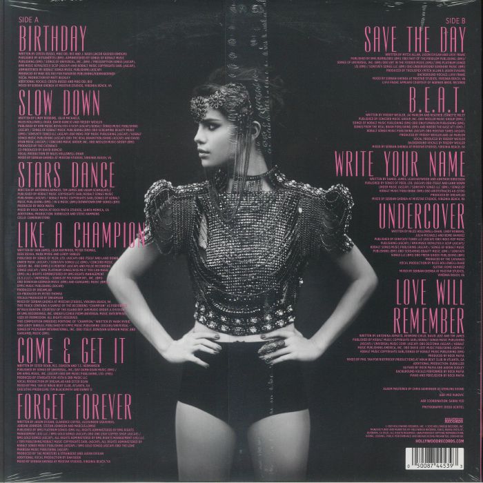 Stars Dance (reissue) (grey & pink splattered vinyl LP) - Selena GOMEZ