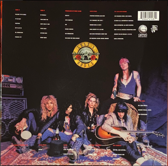 Appetite For Destruction- Guns N' Roses