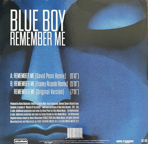 Remember Me (Remixes) – Blue Boy (2.El)