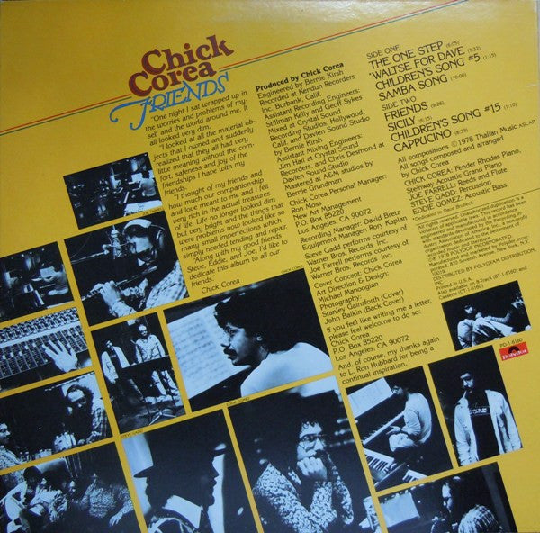 Friends – Chick Corea (2.El)