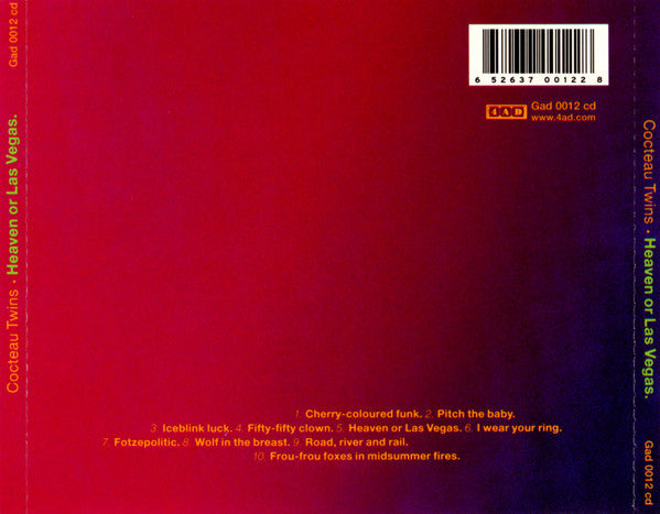 Cocteau Twins – Heaven Or Las Vegas (2. El)
