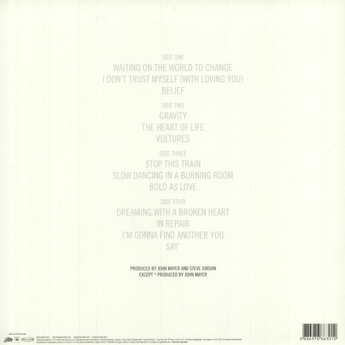 Continuum - John Mayer