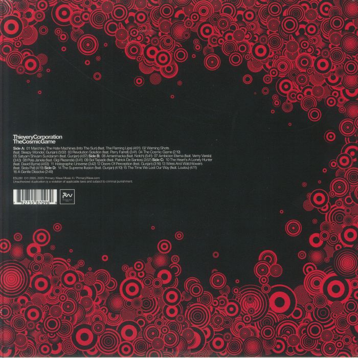 The Cosmic Game (20th Anniversary Edition) - Thievery Corporation