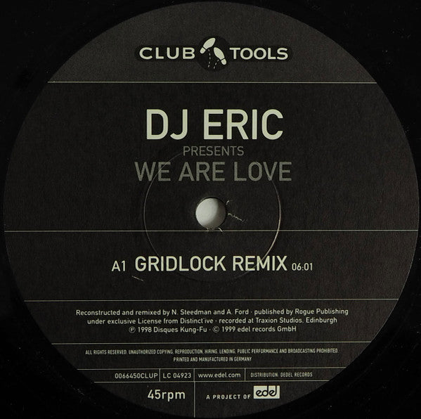 We Are Love - DJ Eric (2.El) (EP)