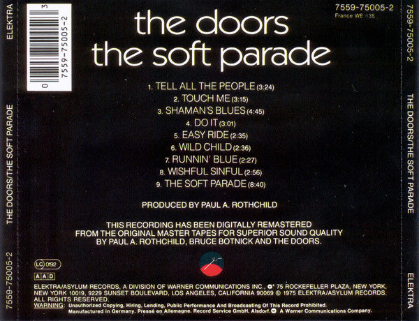 The Soft Parade – The Doors (2. El)