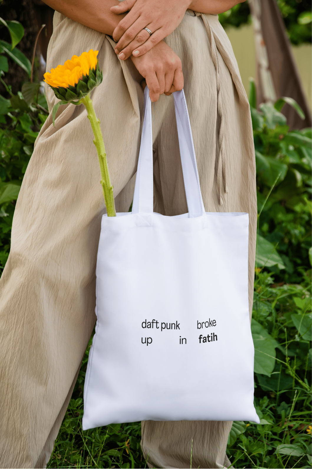 Daft Punk Tote Bag