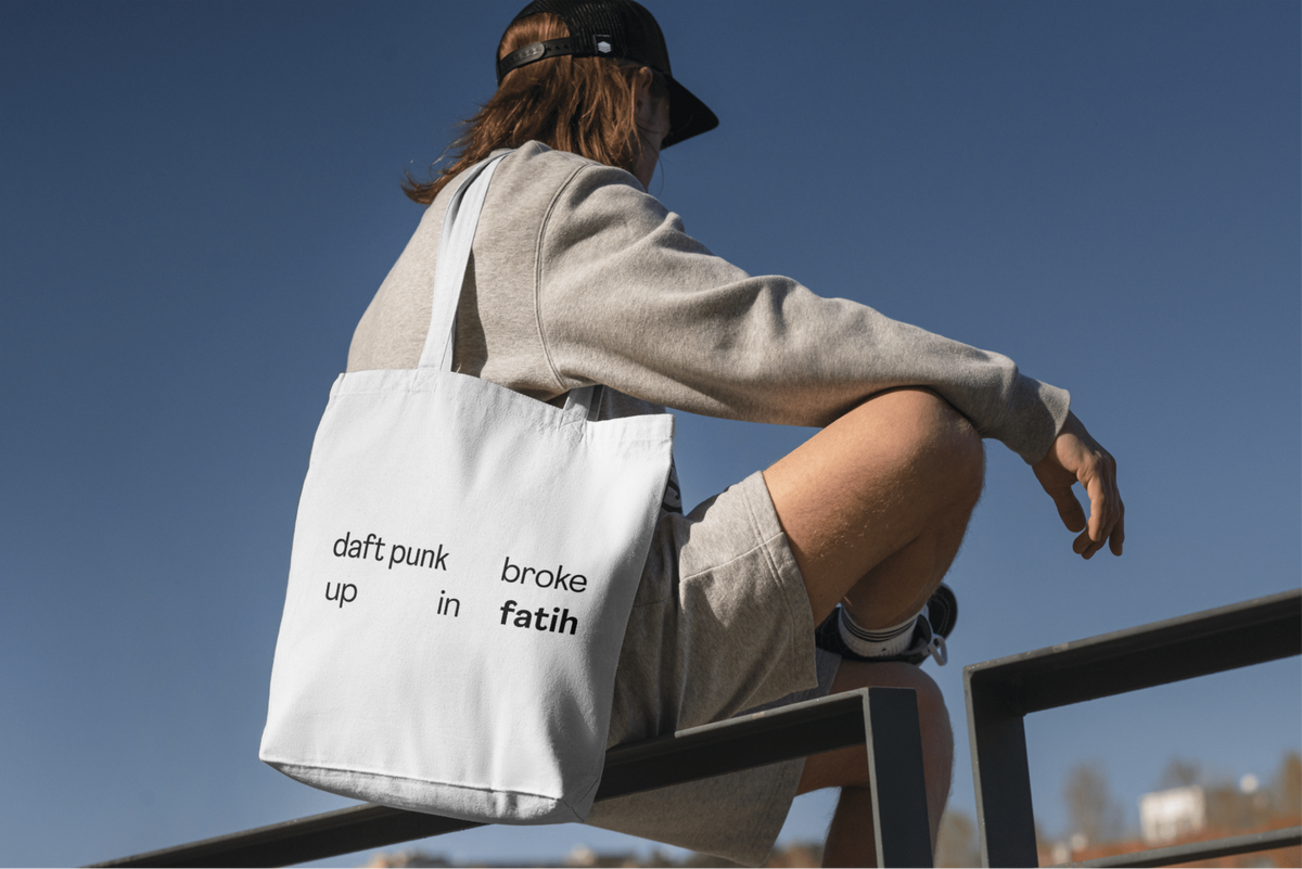 Daft Punk Tote Bag